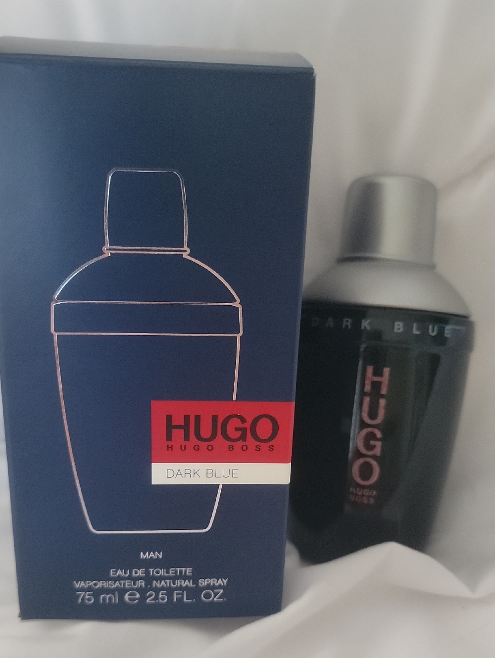 Hugo Boss Dark Blue Eau de Toilette - 2.5 oz / 75ml (NEW IN BOX)